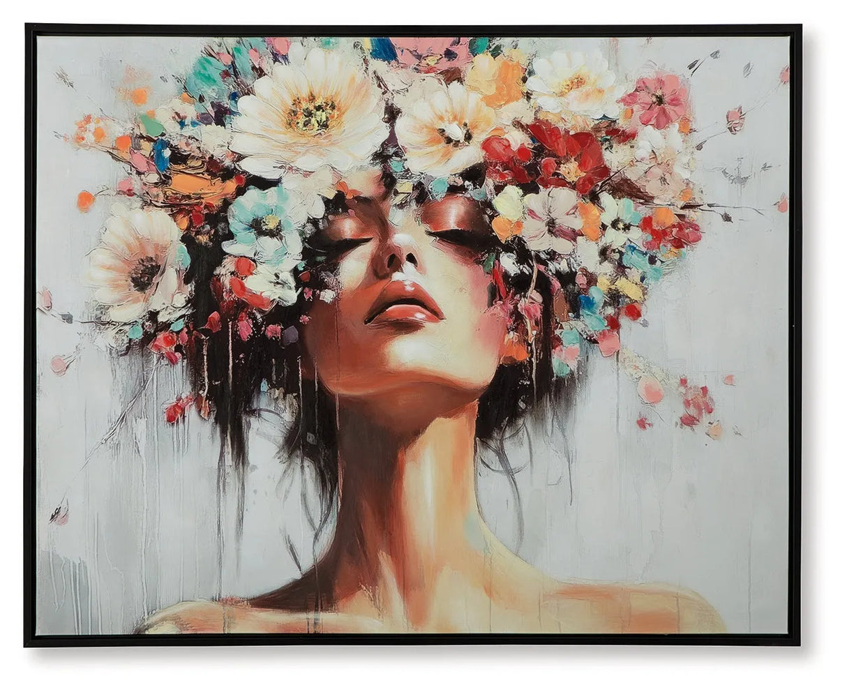 Shadwick Multi Wall Art by Ashley at Eve Furniture