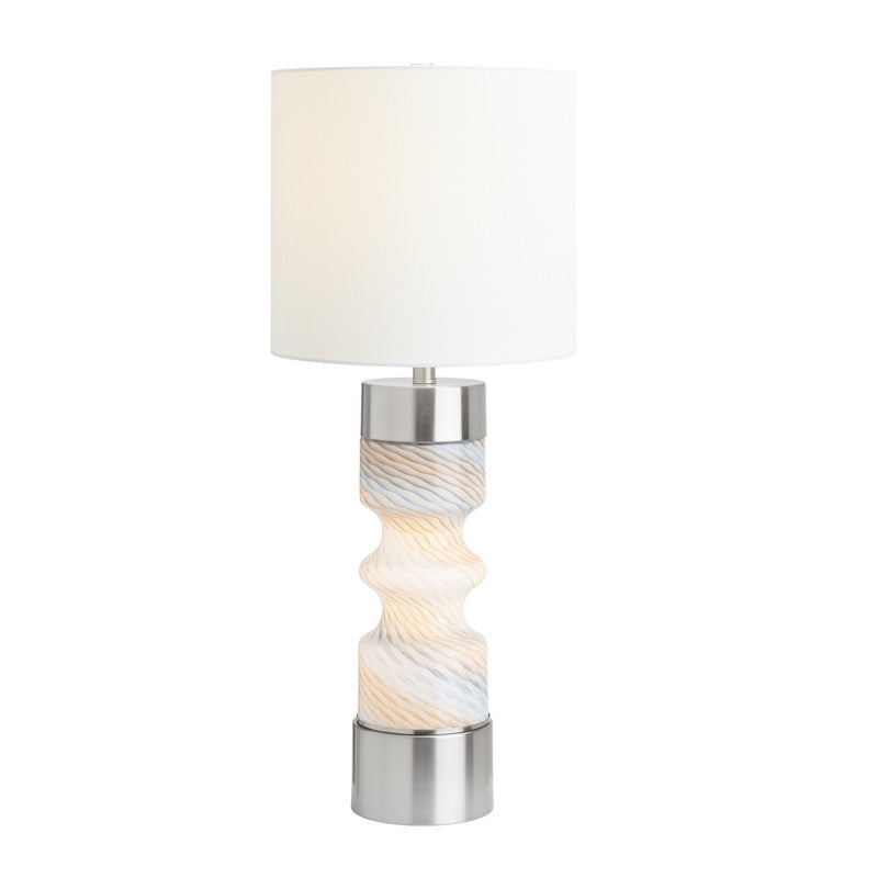 Shae Multi/Silver Table Lamp by Crestview at Eve Furniture