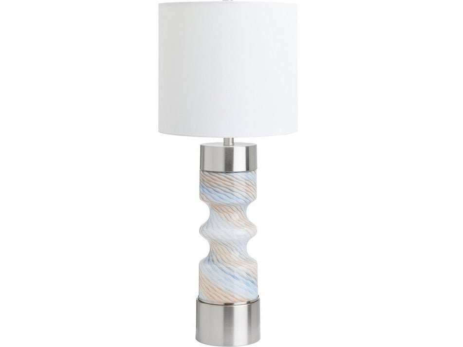 Shae Multi/Silver Table Lamp by Crestview at Eve Furniture