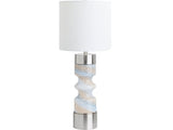 Shae Multi/Silver Table Lamp by Crestview at Eve Furniture