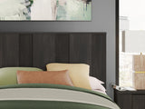 Shaehartin Dark Brown Queen Panel Bed by Ashley at Eve Furniture