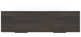 Shaehartin Dark Brown Six Drawer Dresser