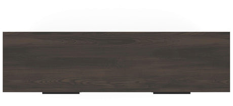 Shaehartin Dark Brown Six Drawer Dresser by Ashley at Eve Furniture