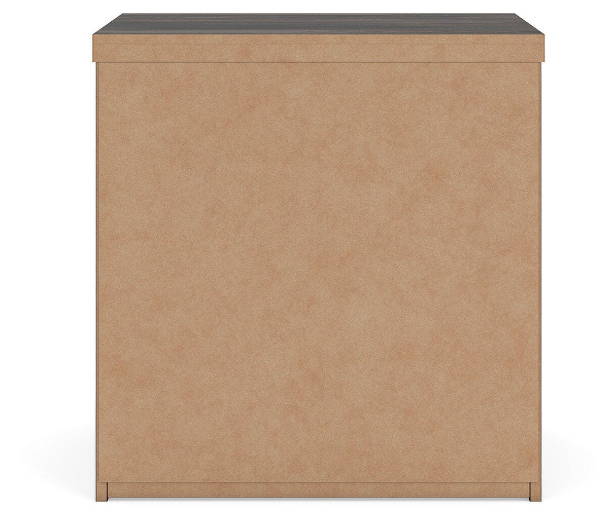 Shaehartin Dark Brown Two Drawer Nightstand