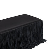 Shag Me 50" Performance Vegan Leather Bench by TOV Furniture at Eve Furniture