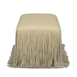 Shag Me 50" Performance Vegan Leather Bench by TOV Furniture at Eve Furniture