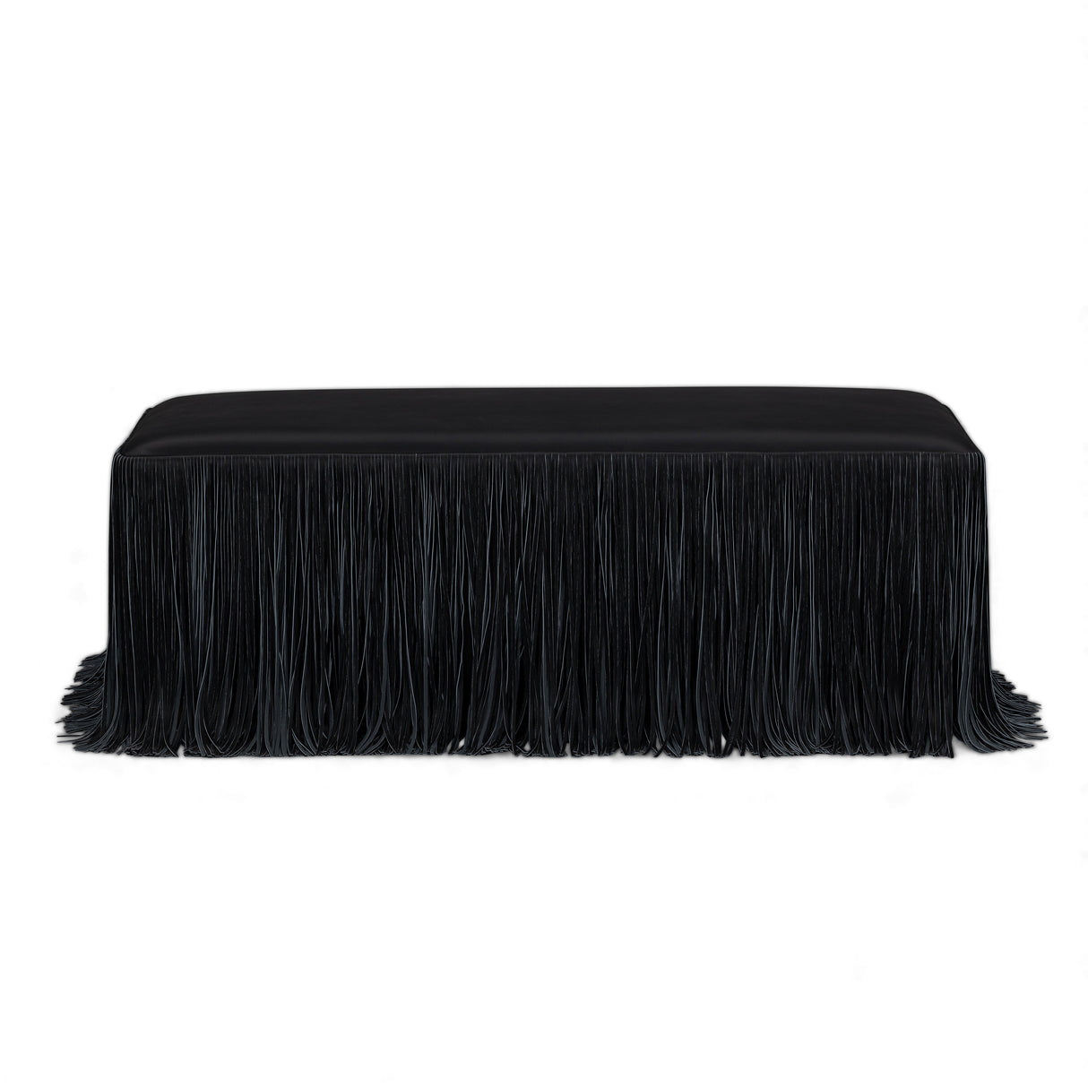Shag Me 50" Performance Vegan Leather Bench by TOV Furniture at Eve Furniture
