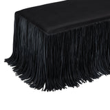 Shag Me 50" Performance Vegan Leather Bench by TOV Furniture at Eve Furniture