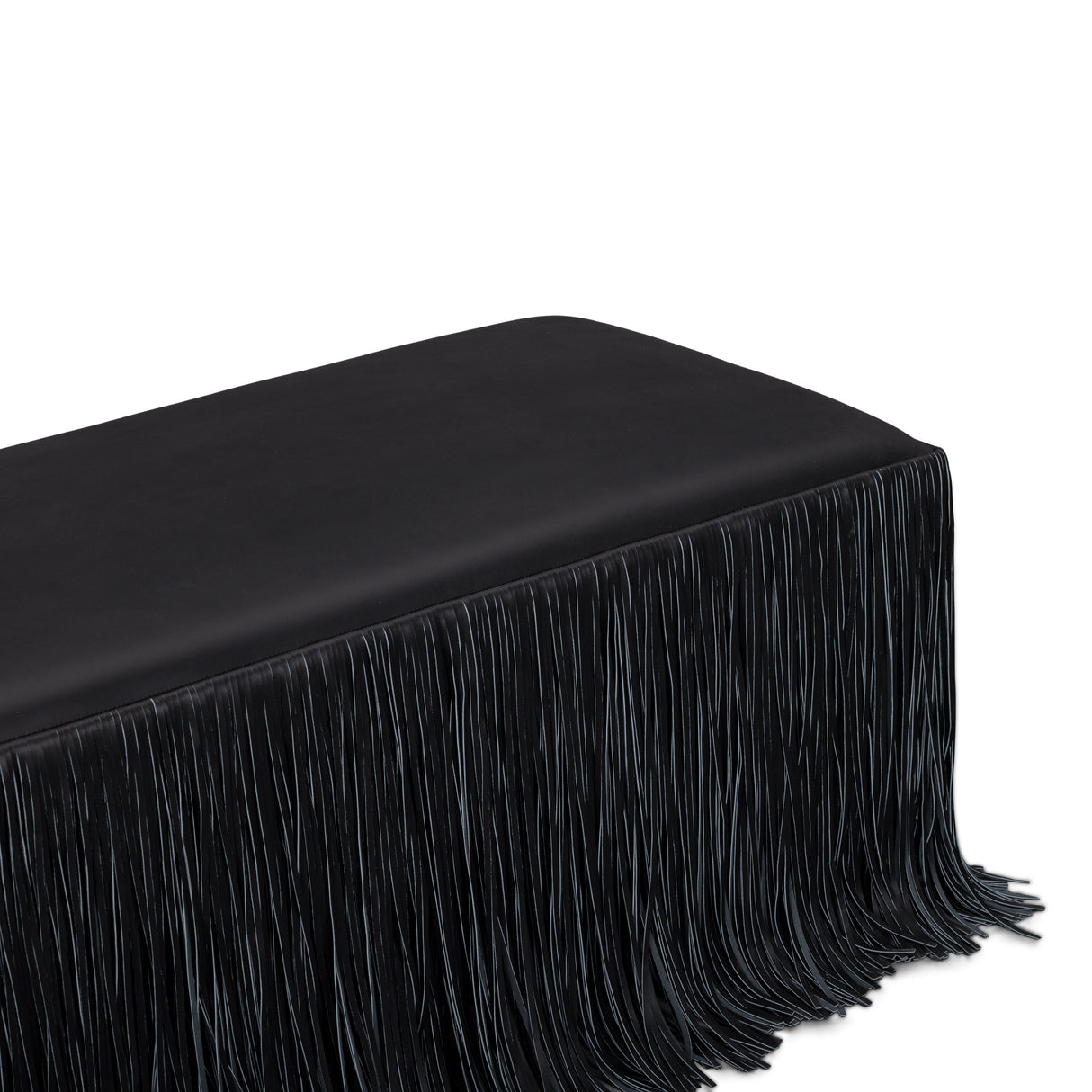Shag Me 50" Performance Vegan Leather Bench by TOV Furniture at Eve Furniture