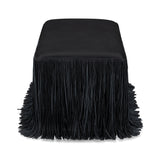Shag Me 50" Performance Vegan Leather Bench by TOV Furniture at Eve Furniture