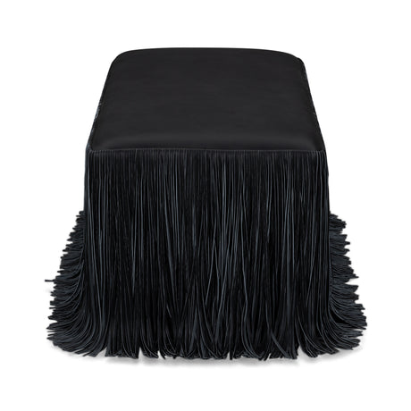 Shag Me 50" Performance Vegan Leather Bench by TOV Furniture at Eve Furniture