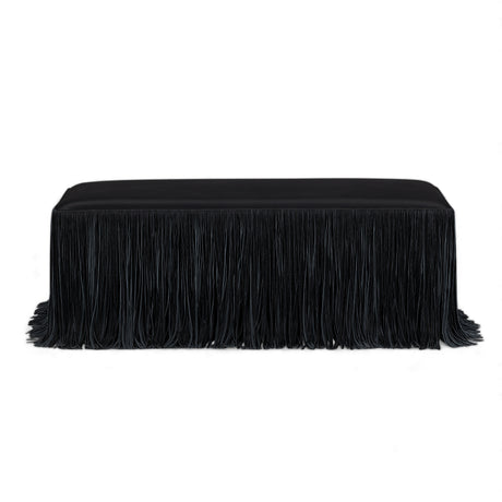 Shag Me 50" Performance Vegan Leather Bench by TOV Furniture at Eve Furniture