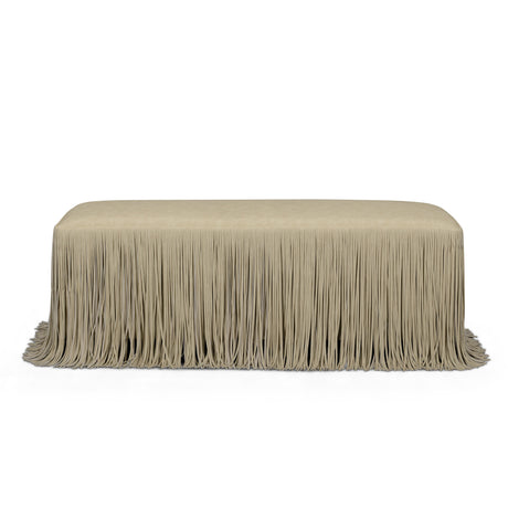 Shag Me 50" Performance Vegan Leather Bench by TOV Furniture at Eve Furniture