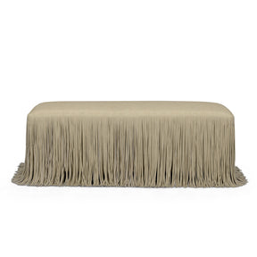 Shag Me 50" Performance Vegan Leather Bench by TOV Furniture at Eve Furniture