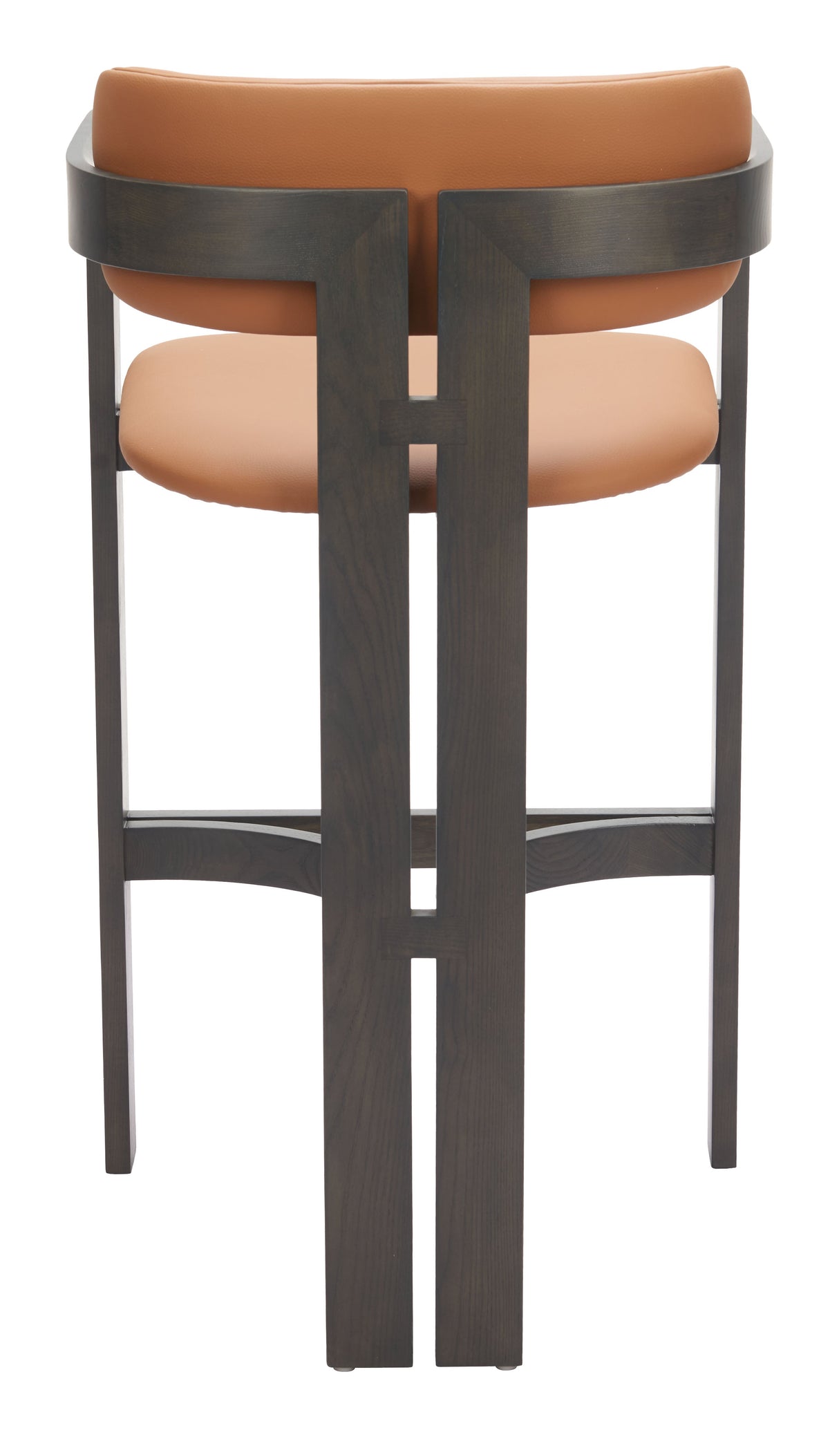 Shaili Brown Barstool by Zuomod at Eve Furniture