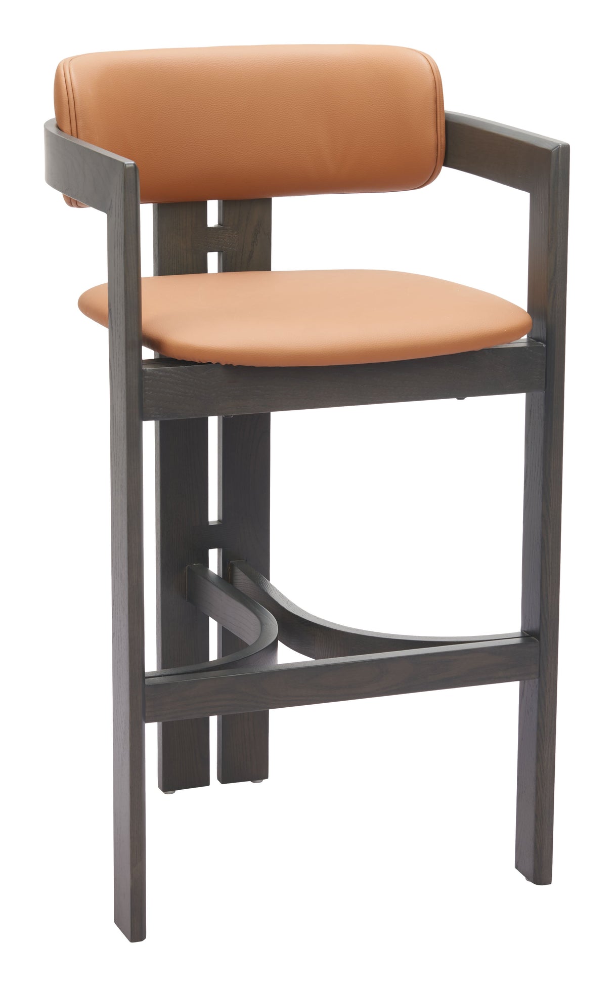 Shaili Brown Barstool by Zuomod at Eve Furniture