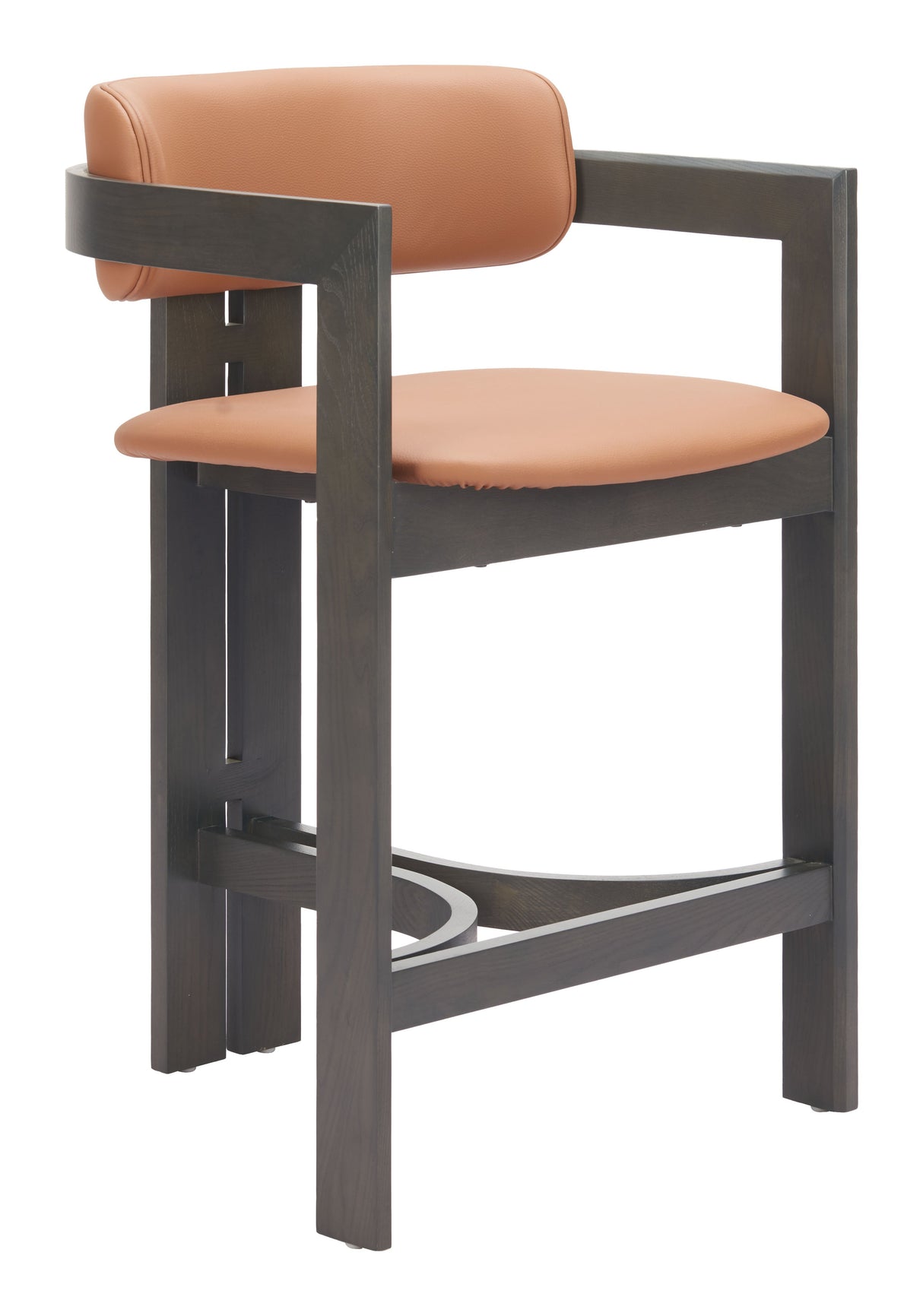 Shaili Brown Counter Stool by Zuomod at Eve Furniture