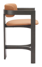 Shaili Brown Counter Stool by Zuomod at Eve Furniture