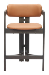 Shaili Brown Counter Stool by Zuomod at Eve Furniture