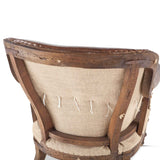 Shakespeare 28" Deconstructed Accent Chair in Vintage Cigar Leather by Home Trends & Design at Eve Furniture