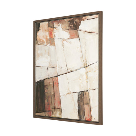 Shale I by Mercana Studio Hand-Embellished Textured Framed Canvas Artwork by Mercana at Eve Furniture
