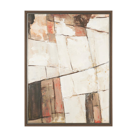 Shale I by Mercana Studio Hand-Embellished Textured Framed Canvas Artwork by Mercana at Eve Furniture