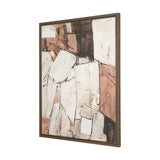Shale II by Mercana Studio Hand-Embellished Textured Framed Canvas Artwork by Mercana at Eve Furniture