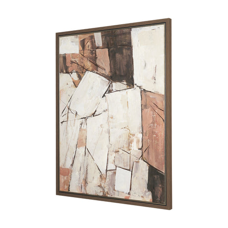 Shale II by Mercana Studio Hand-Embellished Textured Framed Canvas Artwork by Mercana at Eve Furniture