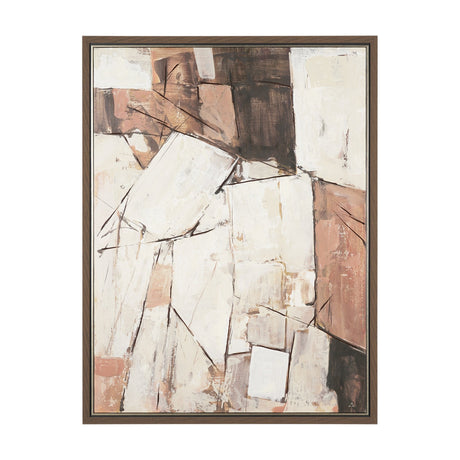 Shale II by Mercana Studio Hand-Embellished Textured Framed Canvas Artwork by Mercana at Eve Furniture