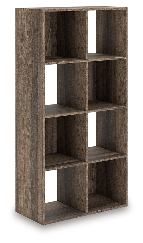 Shallifer Brown Eight Cube Organizer by Ashley at Eve Furniture
