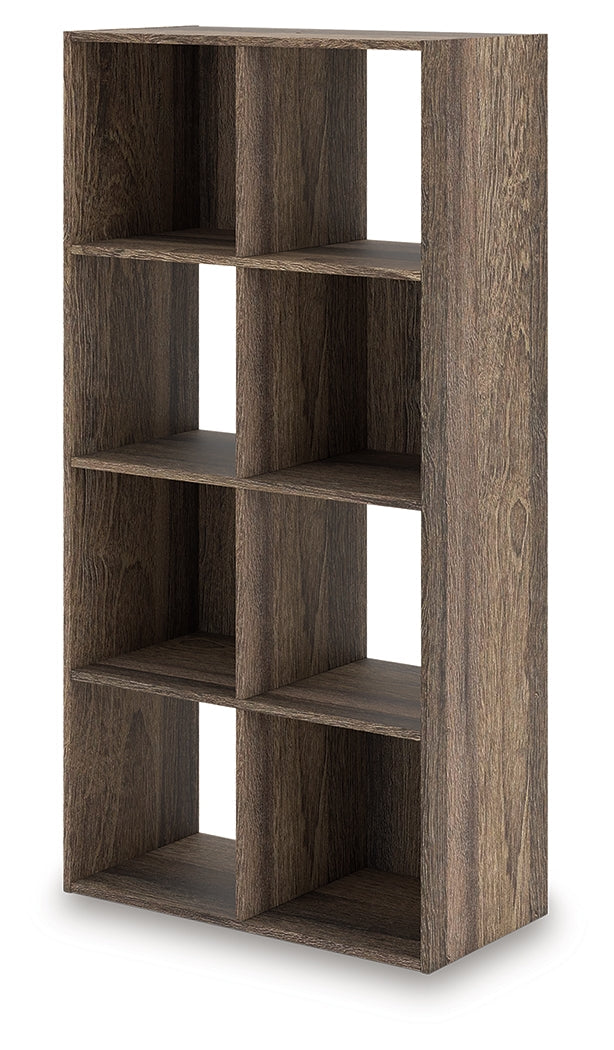 Shallifer Brown Eight Cube Organizer by Ashley at Eve Furniture