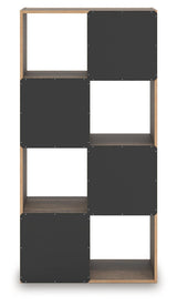 Shallifer Brown Eight Cube Organizer by Ashley at Eve Furniture