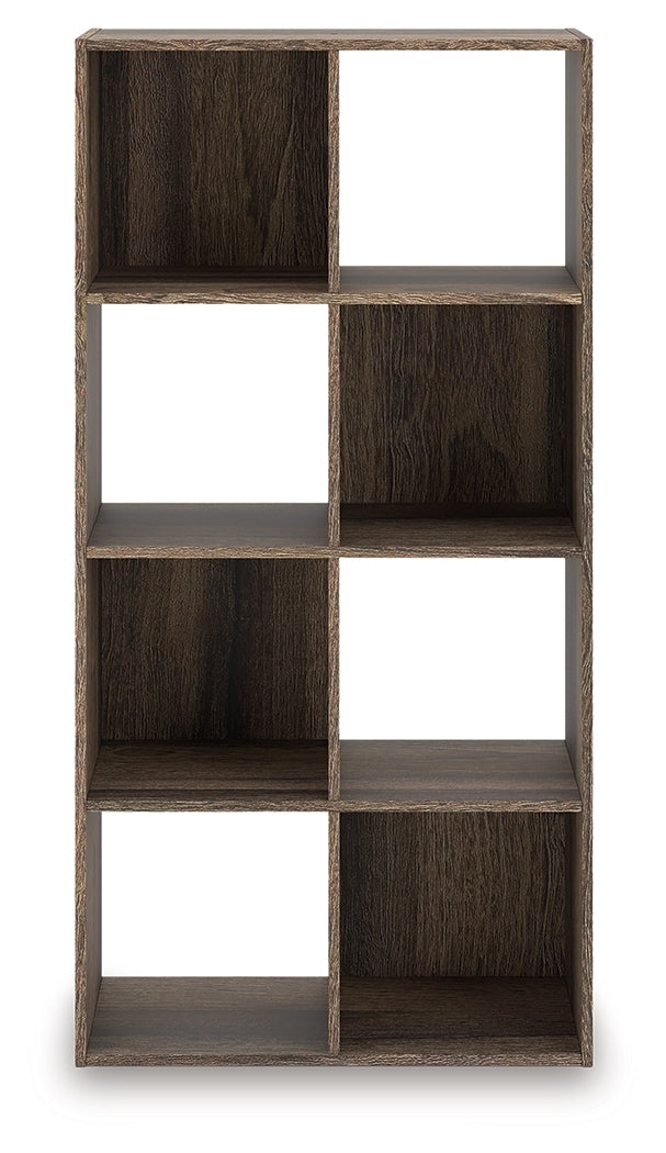 Shallifer Brown Eight Cube Organizer by Ashley at Eve Furniture