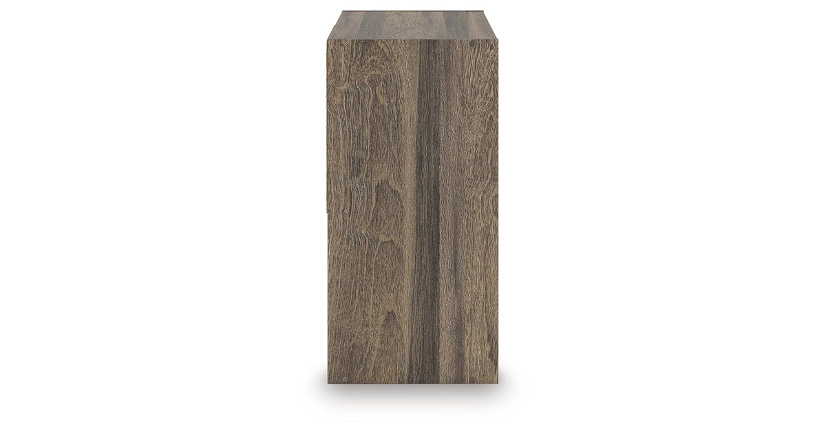 Shallifer Brown Four Cube Organizer by Ashley at Eve Furniture