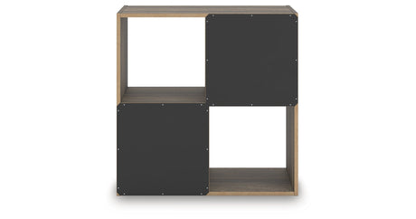 Shallifer Brown Four Cube Organizer by Ashley at Eve Furniture