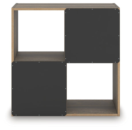 Shallifer Brown Four Cube Organizer by Ashley at Eve Furniture