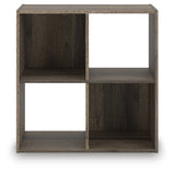 Shallifer Brown Four Cube Organizer by Ashley at Eve Furniture