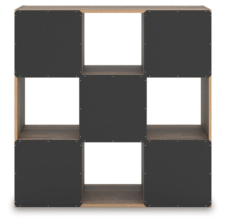 Shallifer Brown Nine Cube Organizer by Ashley at Eve Furniture