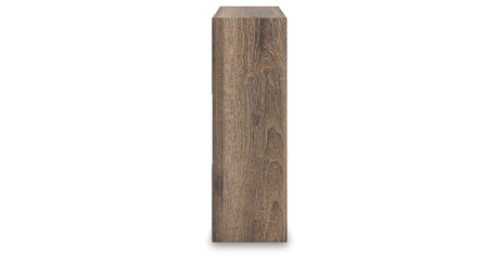 Shallifer Brown Nine Cube Organizer by Ashley at Eve Furniture