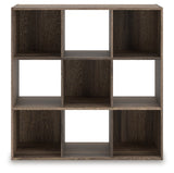 Shallifer Brown Nine Cube Organizer by Ashley at Eve Furniture