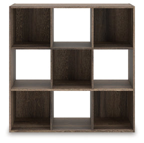 Shallifer Brown Nine Cube Organizer by Ashley at Eve Furniture