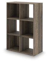 Shallifer Brown Six Cube Organizer by Ashley at Eve Furniture