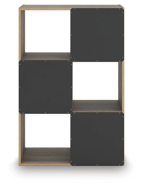 Shallifer Brown Six Cube Organizer by Ashley at Eve Furniture
