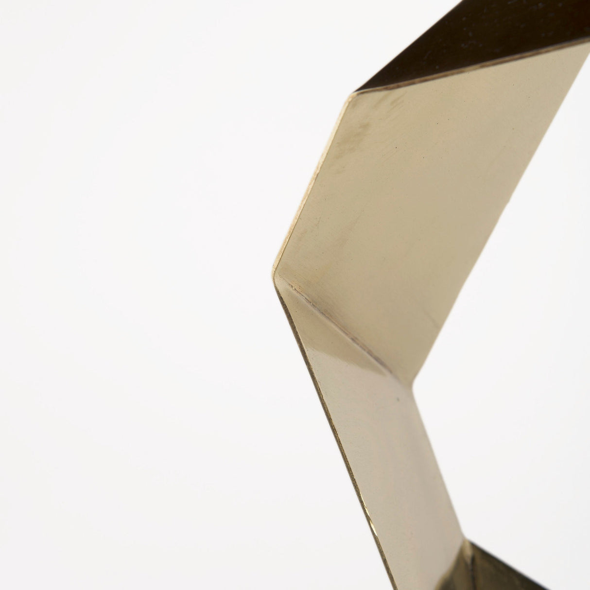 Shamir 15L x 15W Gold Geometric Metal Table Lamp by Mercana at Eve Furniture