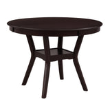 Shankmen Espresso 5-Piece Dining Set by Homelegance at Eve Furniture
