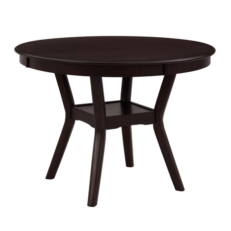 Shankmen Espresso 5-Piece Dining Set by Homelegance at Eve Furniture