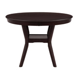 Shankmen Espresso 5-Piece Dining Set by Homelegance at Eve Furniture