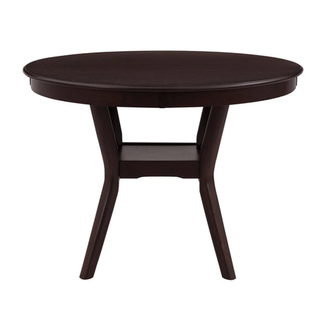 Shankmen Espresso 5-Piece Dining Set by Homelegance at Eve Furniture