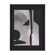 Shape Shift - Arrange by Mercana Studio Hand Embellished Textured Framed Art Print Matted under Glas by Mercana at Eve Furniture