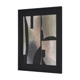 Shape Shift - Divide by Mercana Studio Hand Embellished Textured Framed Art Print Matted under Glass by Mercana at Eve Furniture